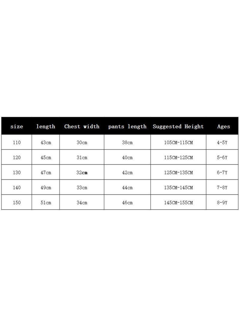 general Kpop Demon Hunters Printed Short Sleeve Shorts Set Kids Loungewear Set Refreshing Not Stuffy - Image 3
